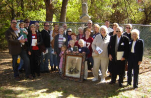 Marshall Family Cemetery Dedication