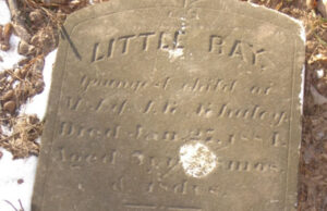 Orrison Family Cemetery – Lost Grave Marker Found