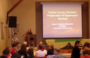 Frying Pan Park Cemetery Preservation Seminar – October 2010