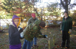 Lee Chapel Cemetery: Cleanup