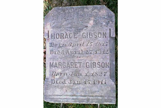 Horace Gibson, Blacksmith